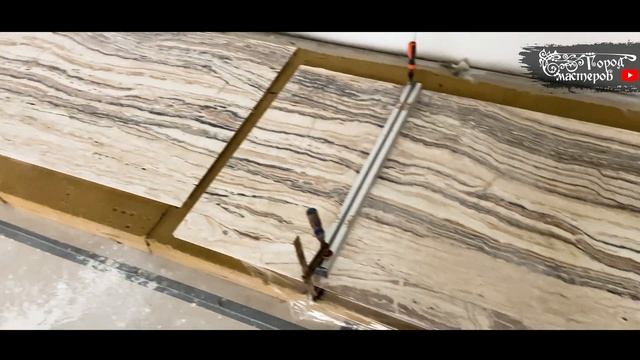 С нуля монтируем предкаминную зону 👷⛏️ из иранского
