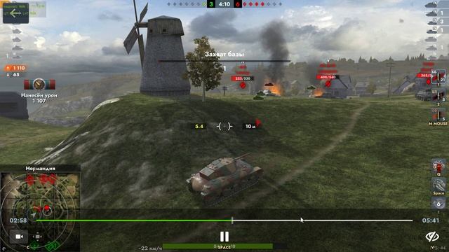 Играем в Wot blitz и Tanks blitz