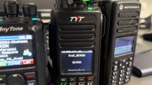 Сравнения звучания раций на прием в DMR. Hytera S1Pro, Anytone 878, T