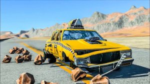 Битва на дороге. BeamNG Drive, Реалистичные автомобильные аварии, погони и ДТП. Бимка 2025.