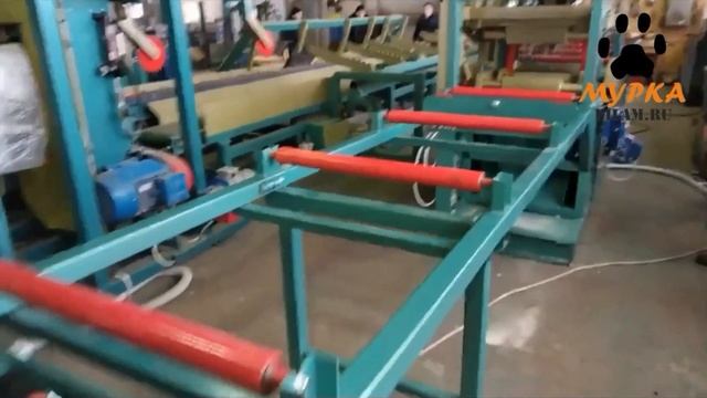 Мурка Рамный многопильный станок AVG РМ-50-М3 с подъёмник смотреть онлайн