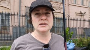 Пикет у посольства США: "Поддерживаем изменение Конституции на суверенную"