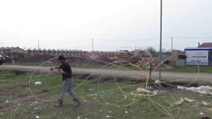 Коротко о том, как не надо разматывать арматуру