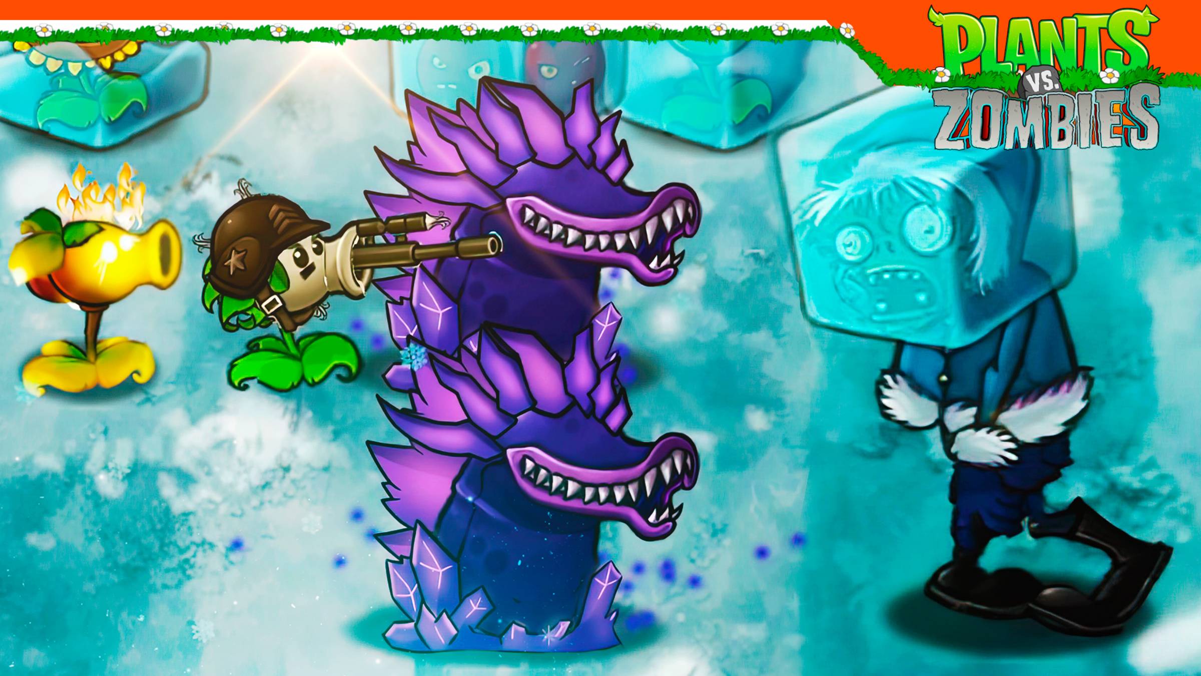 😈 ИМБА ИМПЕРАТОРСКИЙ ОБСИДИАНОВЫЙ ЧОМПЕР ФЬЮЖН ПВЗ Plants vs Zombies Fusion Растения против зомби смотреть онлайн