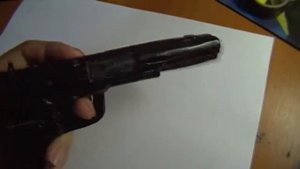 Пистолет ТТ-33 из дерева (Часть-2 )