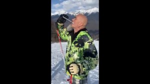 Как кататься на монолыже?