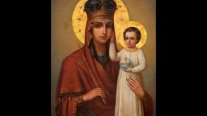 отец Илиодор поет Богородице