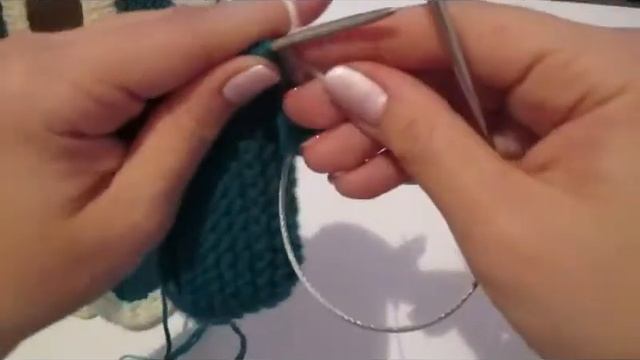 МК по вязанию шапочки-шлема 2 часть смотреть онлайн