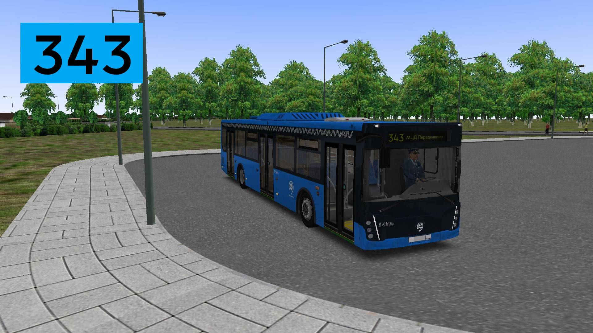 OMSI 2: Автобус №343 МЦД Переделкино - Метро Юго-Западная смотреть онлайн
