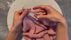 Паутинка спицами