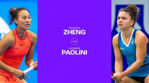 11.10.2024. Циньвэнь Чжэн - Жасмин Паолини. WTA Wuhan. Qinwen Zheng - Jasmine Paolini