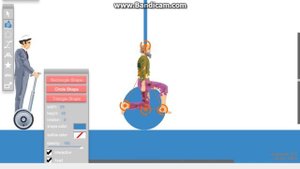 Walking NPC - (бегающий человек) в happy wheels #3