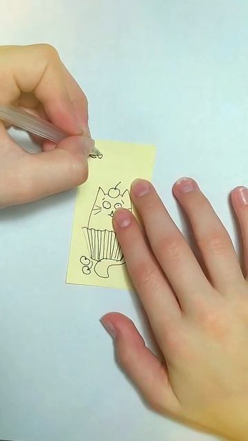 Мини-картинка "Кот съел пирожное")! The cat is a cake)! #short смотреть онлайн