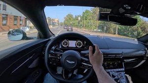 Aston Martin Vantage 2024 [V8 656 л.с.] POV Test Drive