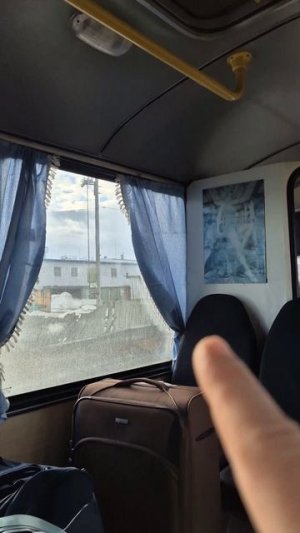 Одни в автобусе! Крайний Север! Айхал Удачный