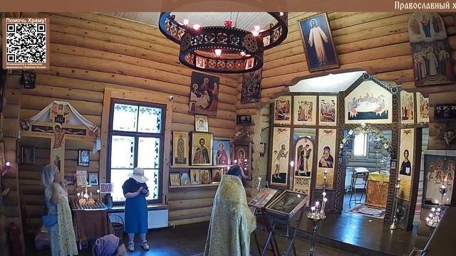 Православный храм. Воскресная всенощная Св. равноап. ?