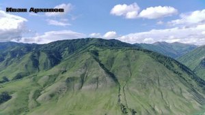 Уймонская долина с высоты 500 метров