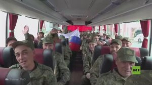 المجموعة الأخيرة من الجنود الروس تعود من الأسر لأوكراني ضمن اتفاق إسطنبول