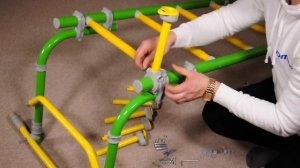 Монтаж шведской стенки Пристенной Детский спортивны