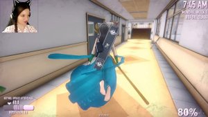 Королева океана устроила генку в Yandere Simulator Ocean Queen Mod