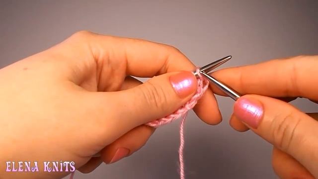 Простой ажурный узор спицами смотреть онлайн