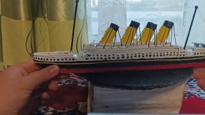 Слепил лайнер Олимпик из пластилина!