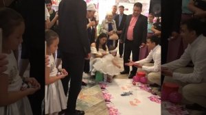 тұсау кесер . Казахский обычай - разрезаний пут. #национальныеобычаи#семейныетрадиции