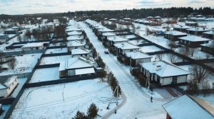 Коттеджный поселок Рига Лайф. Зима 2025