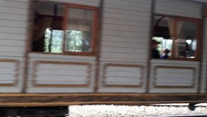 Отправление поезда с вокзала Далат