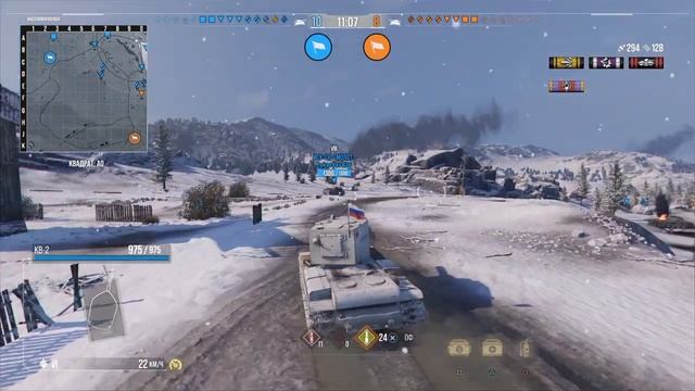 World of Tanks на ps4 , часть #92 , КВ-2 карта Малиновка смотреть онлайн