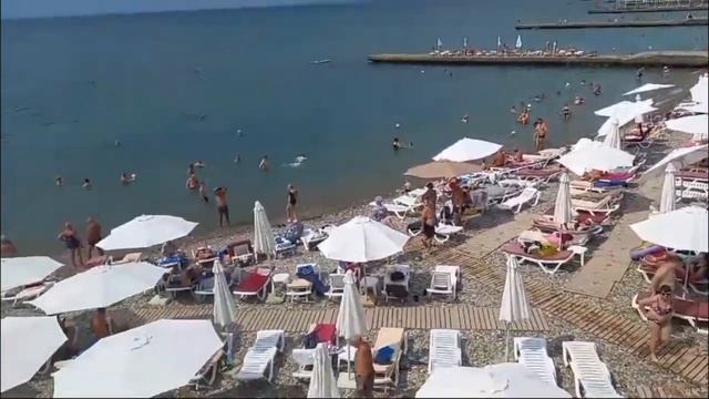 ДИВНОМОРСКОЕ 🤔 ПЛЯЖ ГОЛУБАЯ ДАЛЬ 🔆 ВСПОМИНАЕМ ХОРОШ