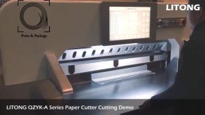 Гидравлическая бумагорезальная машина Litong QZYK A