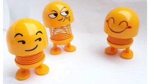 Танцующий смайлик. Пружинка Smile Mix