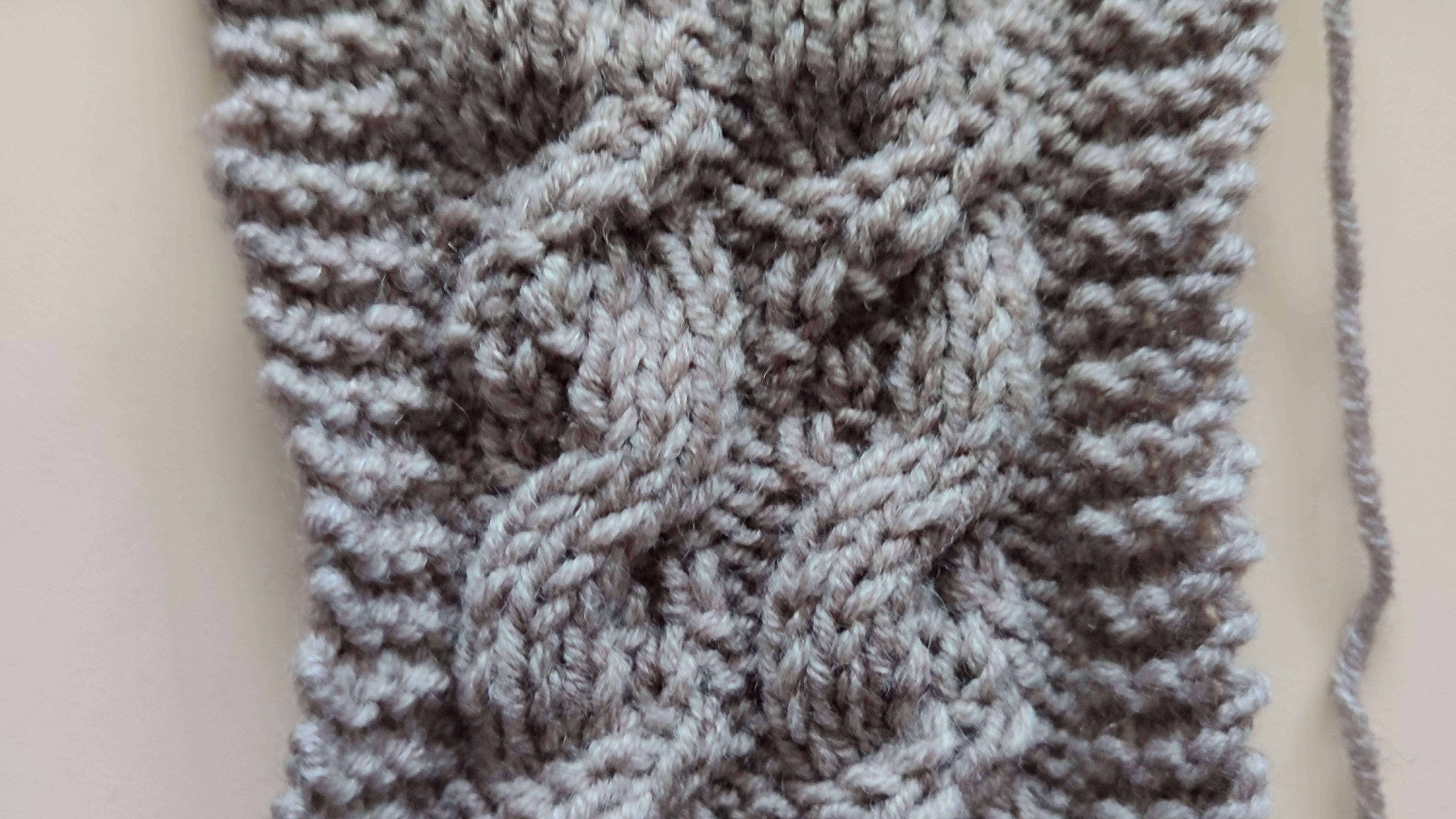 Узор спицами. Описание смотреть онлайн