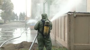 Утечка хлора! Учения в поселке Уташ