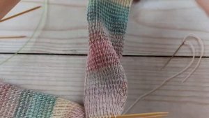Сшивание мыска, если носок связан полностью резинкой 1
