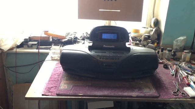 Panasonic RX-DT75. Голубая подсветка дисплея смотреть онлайн