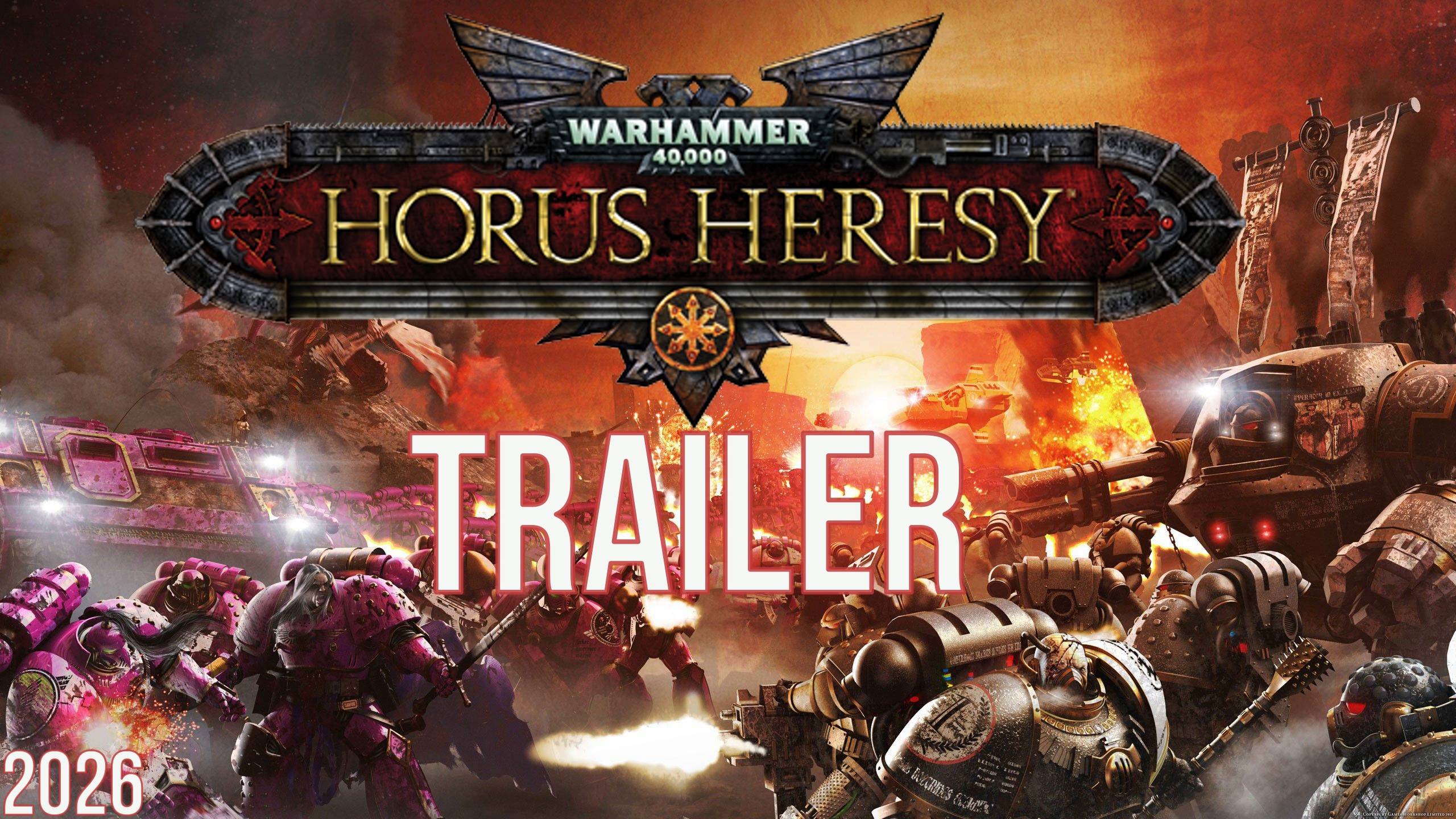 Warhammer  Ересь Хоруса — Русский трейлер 2025