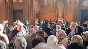 На литургии Армянской Апостольской Церкви в Москве на