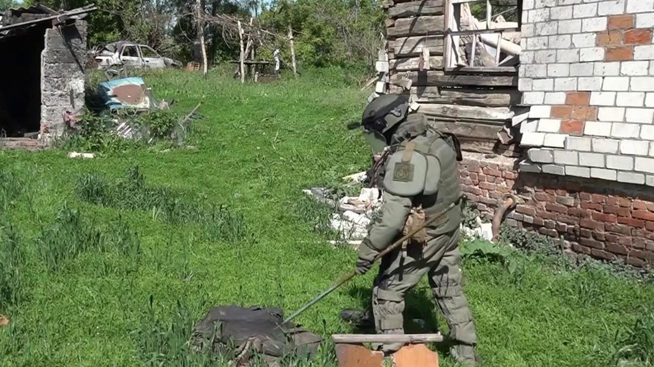В Курской области идет работа по разминированию
