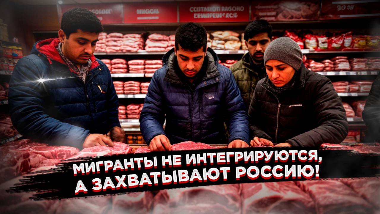 Халяль в школах, запрет ёлки:  как мигранты меняют Россию изнутри?