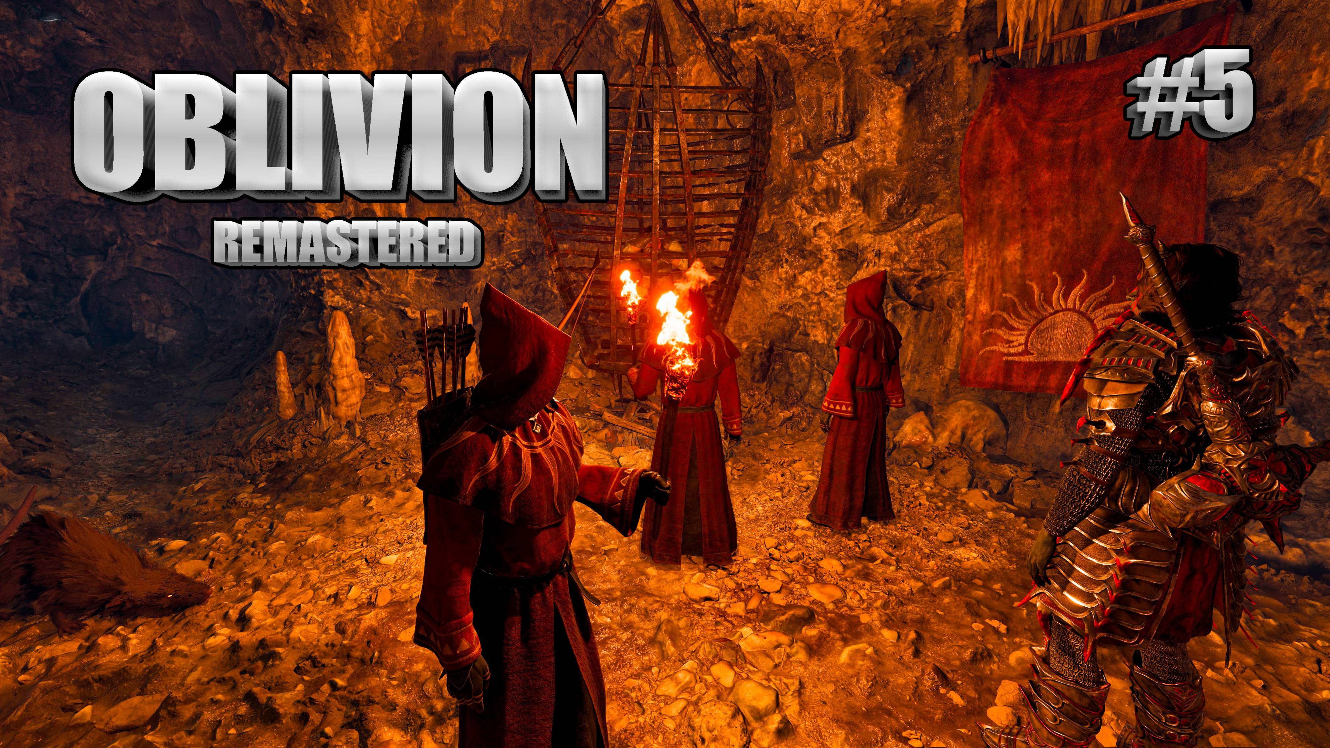 TES 4 Oblivion Remastered Прохождение#5 Достойная награда (РУССКАЯ ОЗВУЧКА) 4k