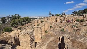 Тунис. Развалины древнего Карфагена.