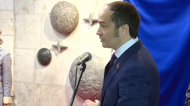 Открытие барельефа Юрию Гагарину, апрель 2021г.