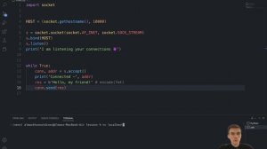 Урок 2 - Примеры - что такое сокеты в программировании Python sockets