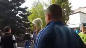 Красноармейск.1 мая,2014.Активисты штурмом взяли городс?