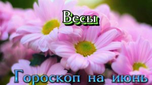 Весы! Гороскоп на июнь 2025 года!