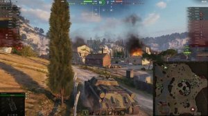 Мир танков.Пытаю СУшку.Победа))