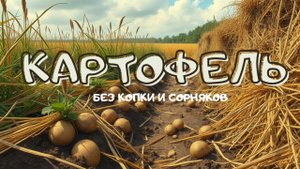 Посадка картофеля без копки и сорняков — простой способ, который работает
