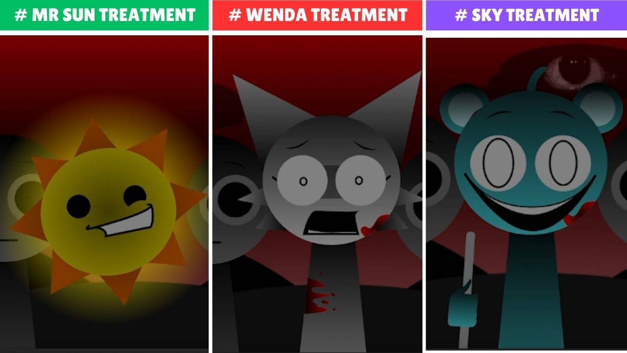 INCREDIBOX SPRUNKI 😄 | WENDA TREATMENT 🎧 | СЕКРЕТНЫЙ ЗВУК! 🔥